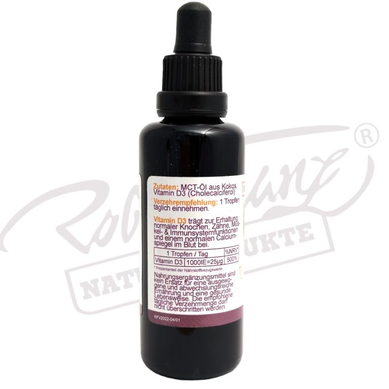 Robert Franz Vitamin D3 jetzt im Shop erhätlich Vitamin D3