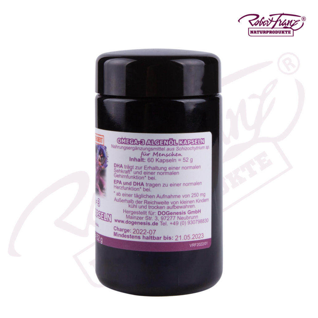Omega 3 Algenöl Kapseln Robert Franz Shop Österreich