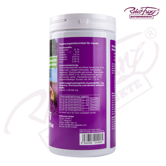 Alternative view of Hunde Gelenk-Nahrung 1100g