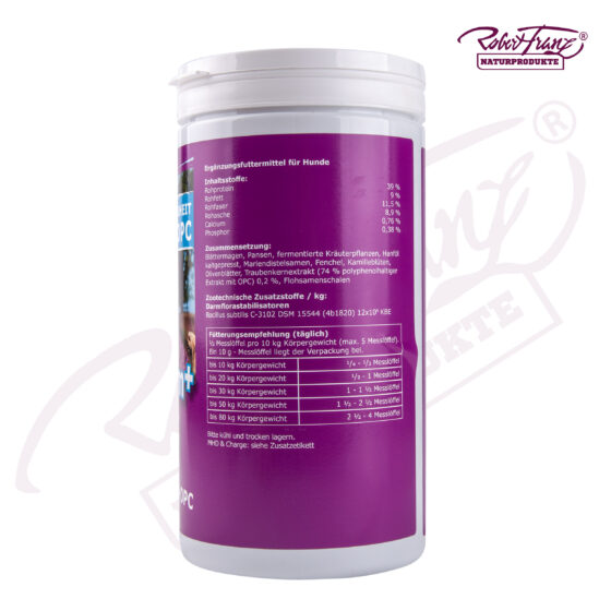 Alternative view of Magen & Darm Pellets + Darmflorastabilisator +OPC "explizit für Hunde" 900g